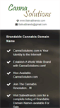 Mobile Screenshot of cannasolutions.com